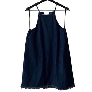 Denim Halter Dress